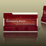Business card layout